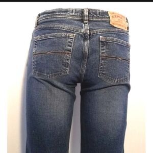 Express Denim Jeans Bootcut  Blue